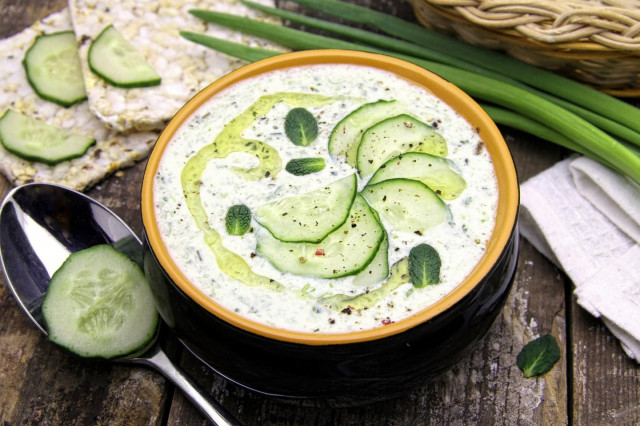 Cucumber soup