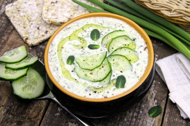 Cucumber soup