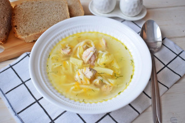 Turkey Drumstick Soup