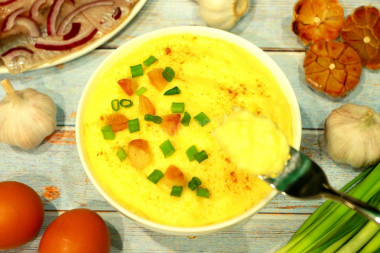 Garlic potato mashed potatoes