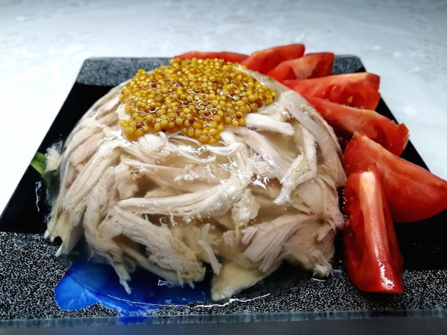 Chicken aspic