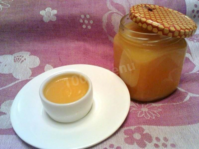 Lemon curd on egg without starch