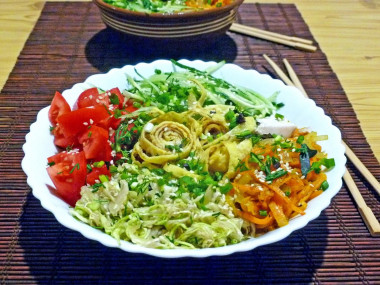 Soup Cooksi in Korean with chicken