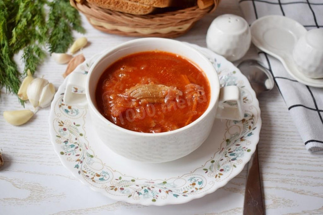 Turkey borscht