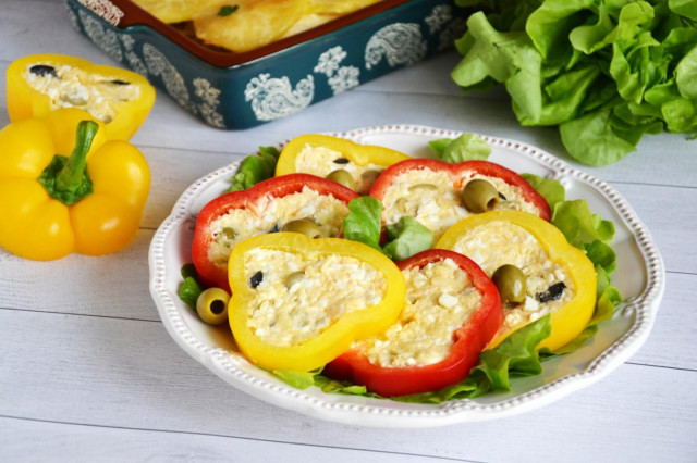 Appetizer of bell pepper