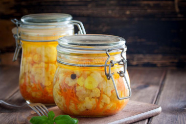 Korean cauliflower for winter