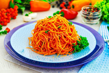 Carrot salad as in the dining room