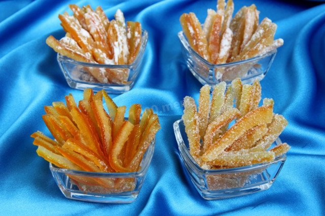 Candied orange peel