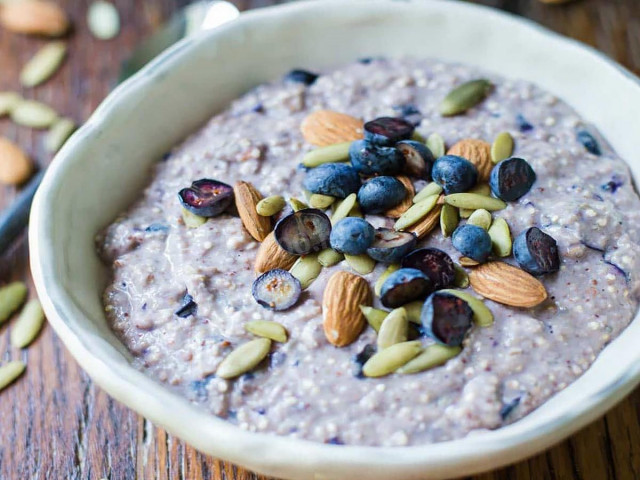 Protein with porridge