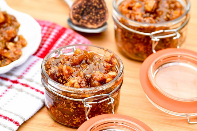 Dried fig jam