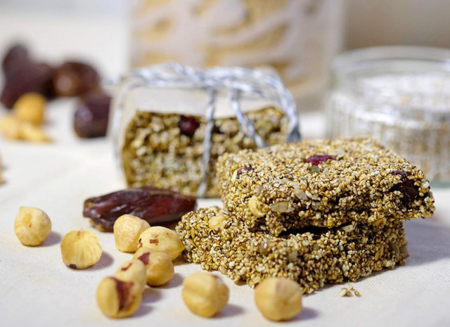 Energy bars with schiritsa