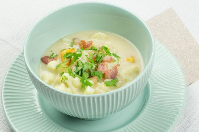 Frozen Cauliflower soup