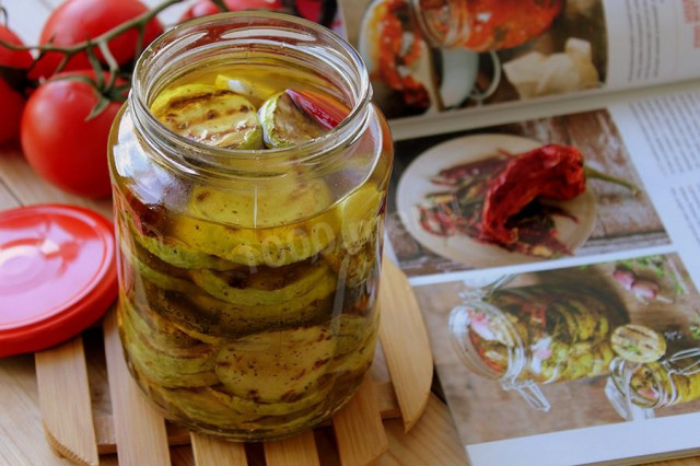 Fried zucchini for winter you'll lick your fingers