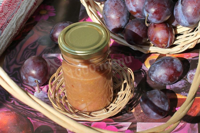 Blue plum dumplings for winter