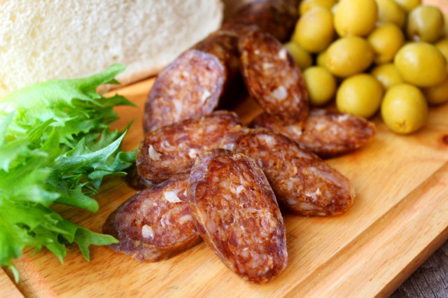 Chorizo sausage home