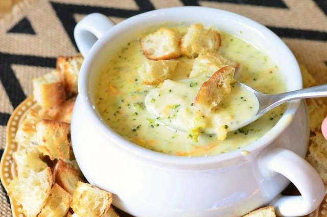 Cheddar soup