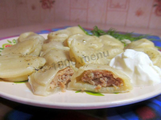 Dumplings from custard dough