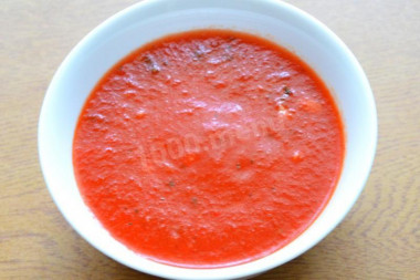 Tomato sauce for tomato pasta