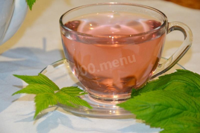 Raspberry leaf tea