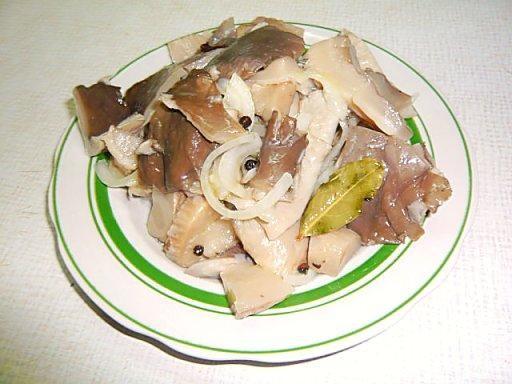 Instant oyster mushrooms