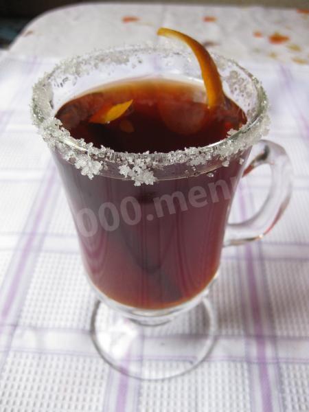 Winter mulled wine