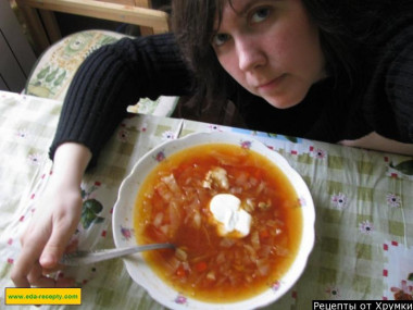 Ukrainian borscht