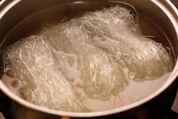 Glass noodles with shrimp