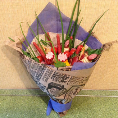 Edible bouquet for men