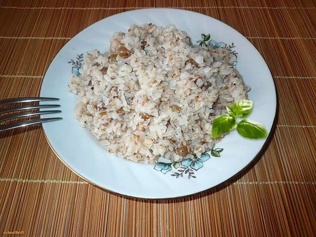 How to cook buckwheat soup in water