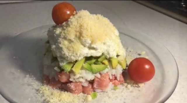 Snow Slide salad