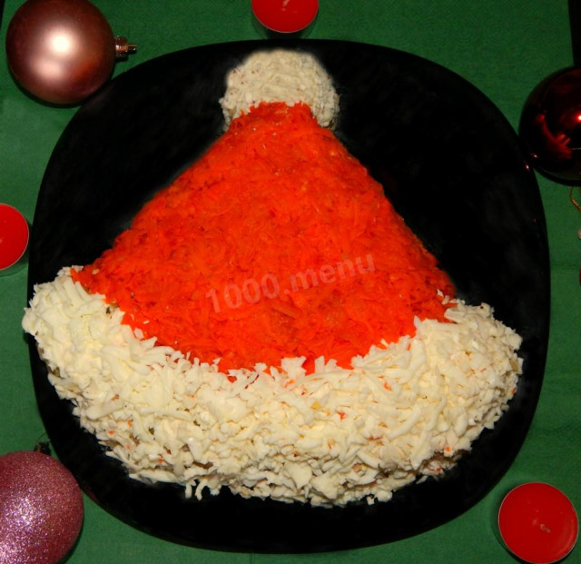 Santa Claus Hat Salad