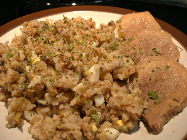 Buckwheat porridge in a merchant's way