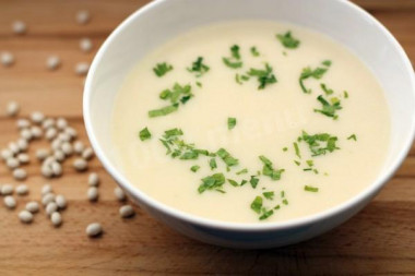 Bean cream soup