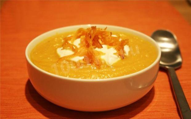 Pumpkin soup puree