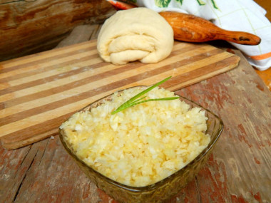 Cabbage filling for pies