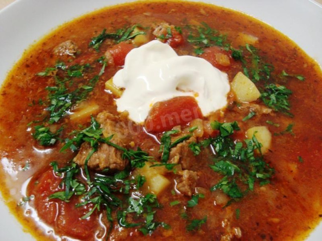 Budapest beef goulash