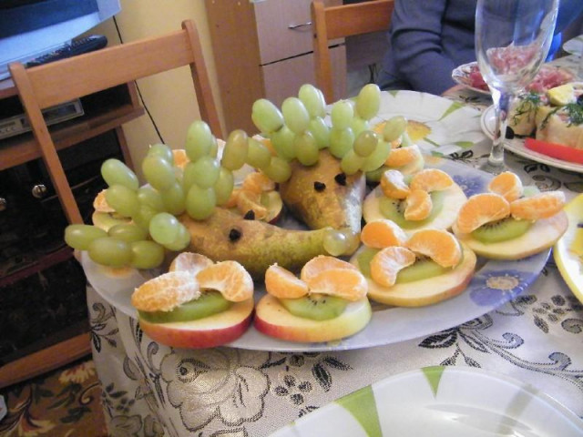 Fruit Hedgehogs