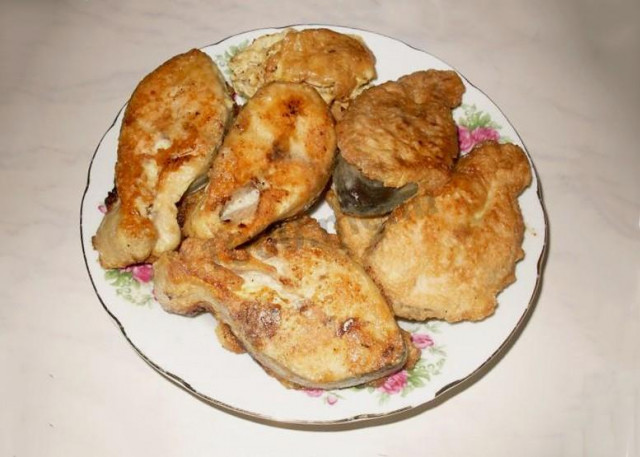 Pan fried Navaga