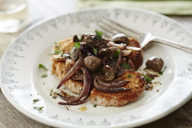 Fried pork kidneys