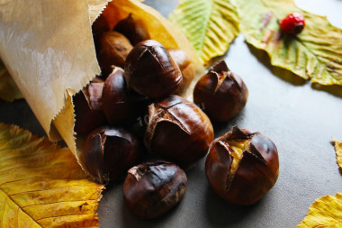 Fried chestnuts