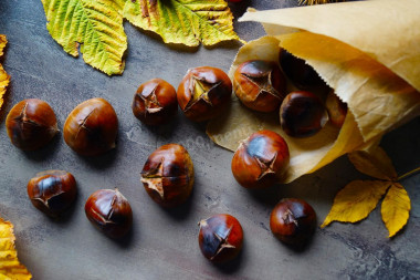 Fried chestnuts