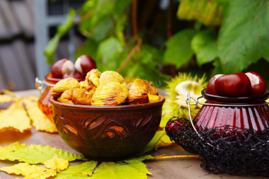 Fried chestnuts