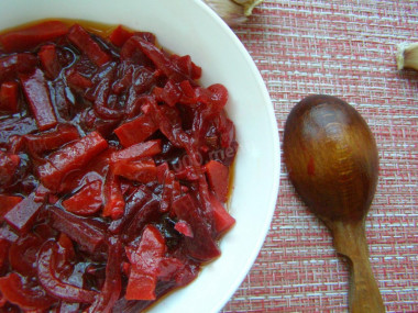 Roast for borscht for winter