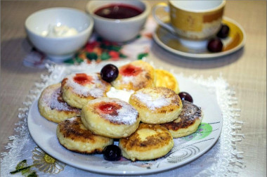 Cheesecakes classic fried cottage cheese