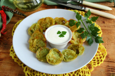 Fried green tomatoes