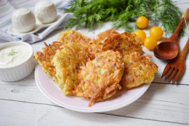 Classic potato pancakes