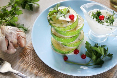 Zucchini is simple and delicious