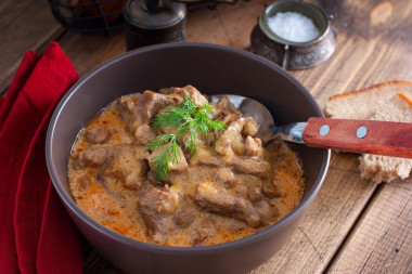 Beef Stroganoff classic