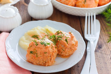 Lazy cabbage rolls with minced meat in a pan with rice