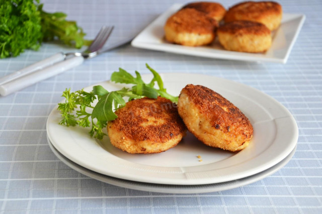 Squid cutlets